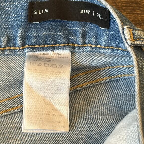 Banana Republic Men's Slim Fit Jean Medium Wash Size 31x30 - Picture 7 of 9